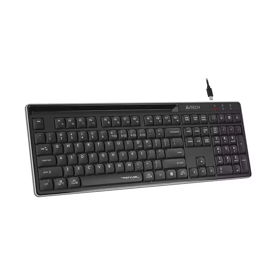 Picture of A4TECH FSTYLER FBX72C Wireless (Dual Mode) Black Keyboard