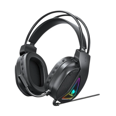 Picture of T-WOLF H160 ANC Wired Black Gaming Headphone