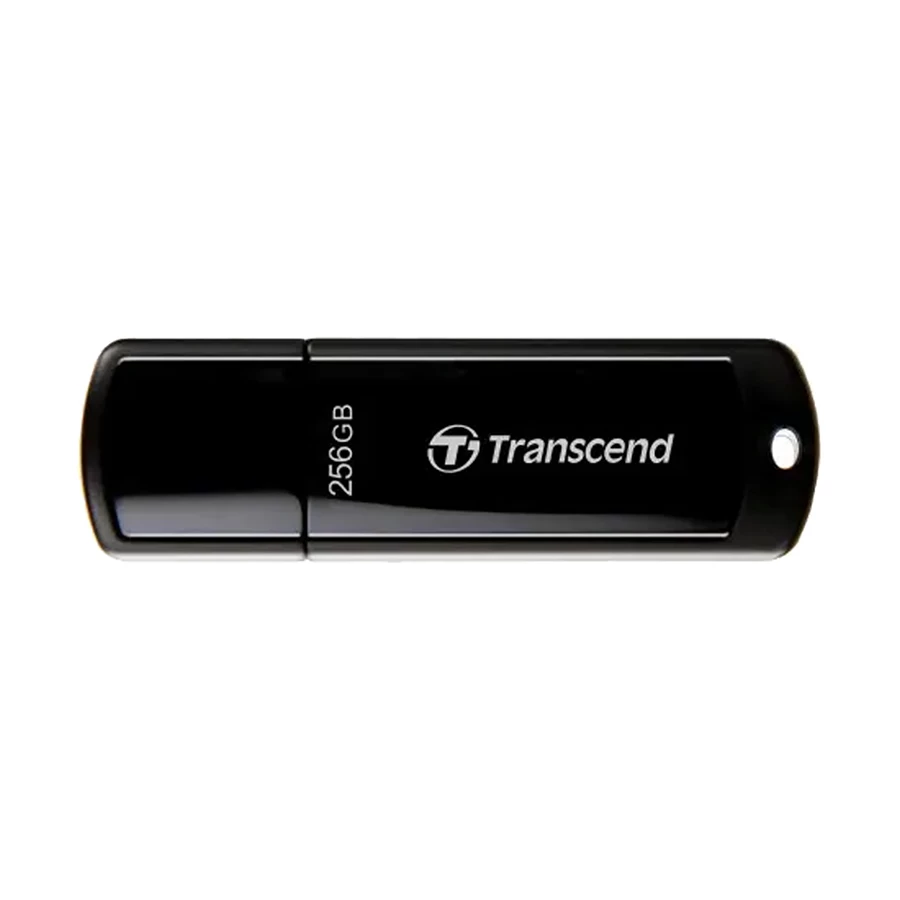 Picture of Transcend JetFlash 700/730 256GB USB 3.1 Gen 1 Black Pen Drive #TS256GJF700