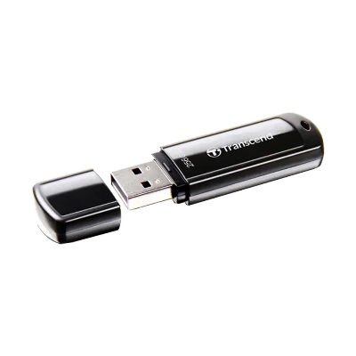 Picture of Transcend JetFlash 700/730 256GB USB 3.1 Gen 1 Black Pen Drive #TS256GJF700