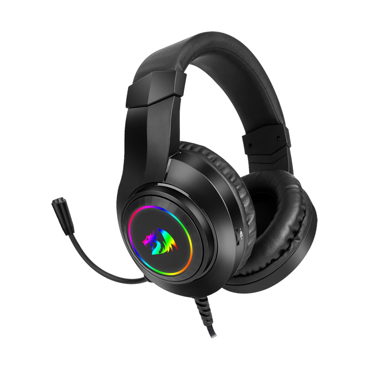 Picture of Redragon H260 HYLAS RGB Wired Black Gaming Headphone