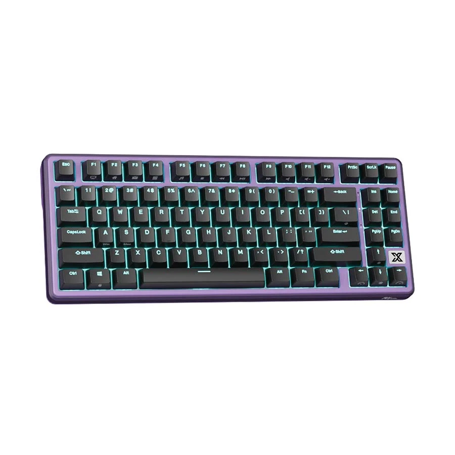 Picture of Royal Kludge RK X87 Wired (Creamy Switch) Blackberry Mousse Mechanical Gaming Keyboard
