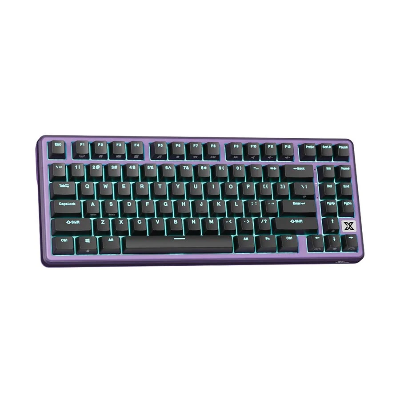 Picture of Royal Kludge RK X87 Wired (Creamy Switch) Blackberry Mousse Mechanical Gaming Keyboard