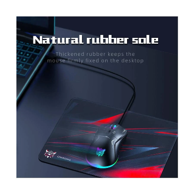 Picture of ONIKUMA TZ5006 Black USB Wired Gaming Keyboard, Mouse, Mouse Pad, Headphone & Headphone Stand Combo