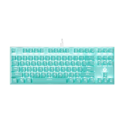 Picture of Fantech MAXFIT87 MK856 Mint Edition RGB Mechanical Mint Wired Detachable Gaming Keyboard