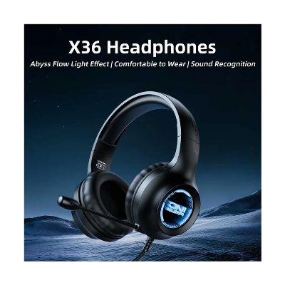 Picture of ONIKUMA X36 Wired Black Over Ear Gaming Headphone