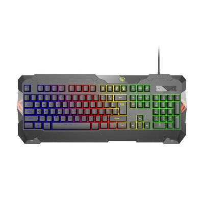 Picture of Meetion MT-C505 Black-Orange USB Wired Gaming Keyboard, Mouse, Mouse Pad & Headphone Combo