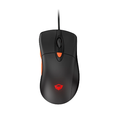 Picture of Meetion MT-C505 Black-Orange USB Wired Gaming Keyboard, Mouse, Mouse Pad & Headphone Combo