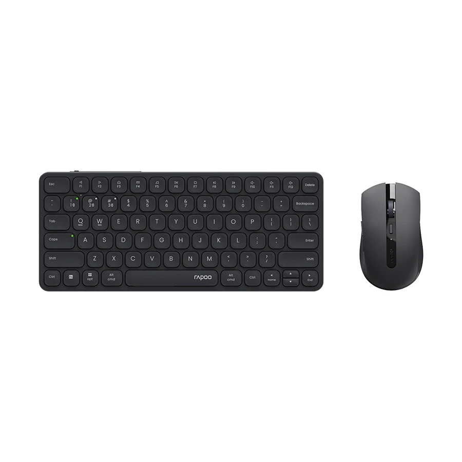 Picture of Rapoo 9050S (Dual Mode) White Ultra-slim Keyboard & Mouse Combo