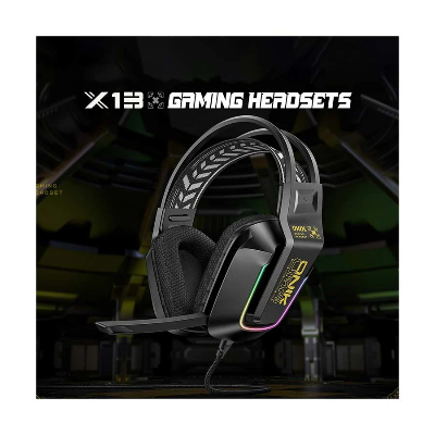 Picture of ONIKUMA X13 RGB Wired Black Gaming Headphone
