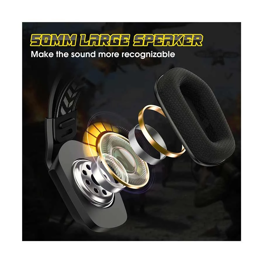 Picture of ONIKUMA X13 RGB Wired Black Gaming Headphone