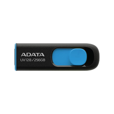 Picture of ADATA UV128 256GB Black-Blue USB 3.2 Pen Drive