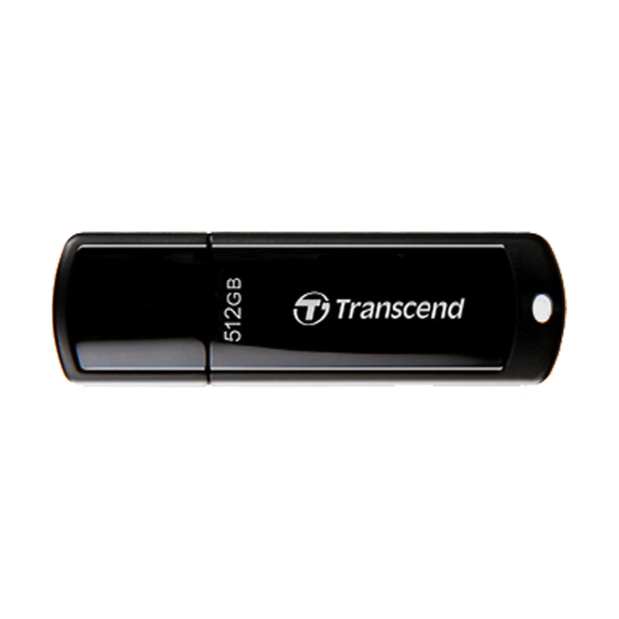 Picture of Transcend JetFlash 700/730 512GB USB 3.1 Gen 1 Black Pen Drive #TS512GJF700