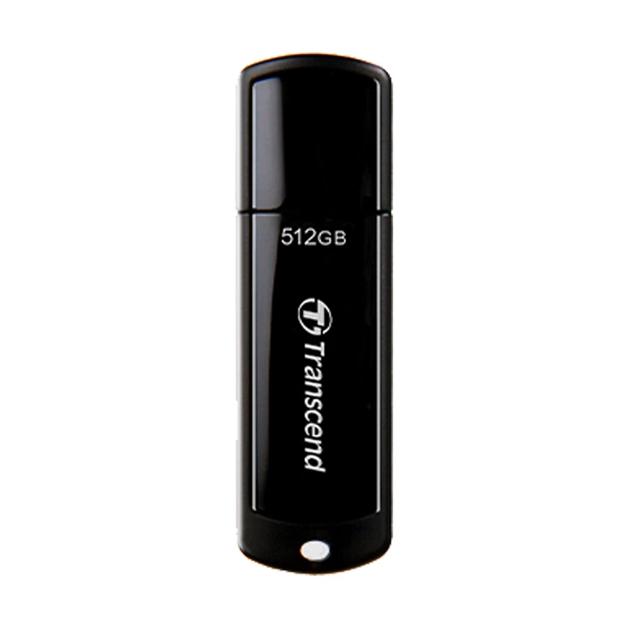 Picture of Transcend JetFlash 700/730 512GB USB 3.1 Gen 1 Black Pen Drive #TS512GJF700