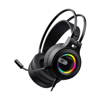 Picture of Havit Gamenote H2040d Wired Black RGB Gaming Headphone