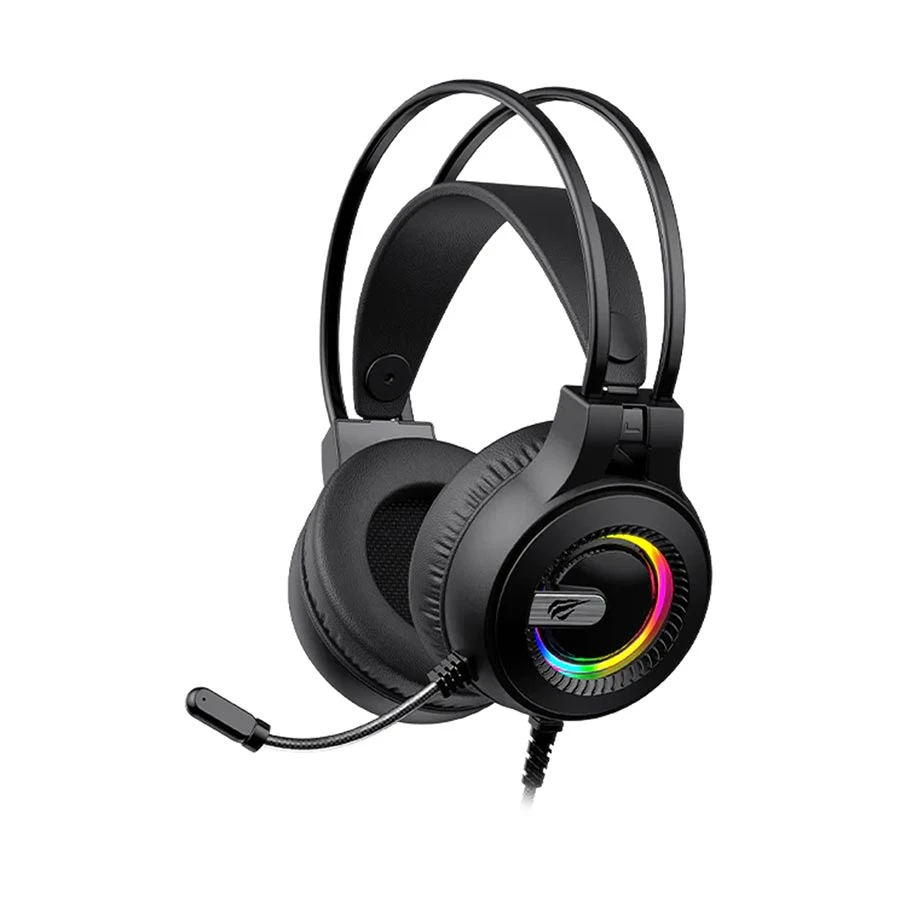 Picture of Havit Gamenote H2040d Wired Black RGB Gaming Headphone