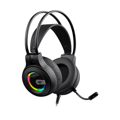 Picture of Havit Gamenote H2040d Wired Black RGB Gaming Headphone
