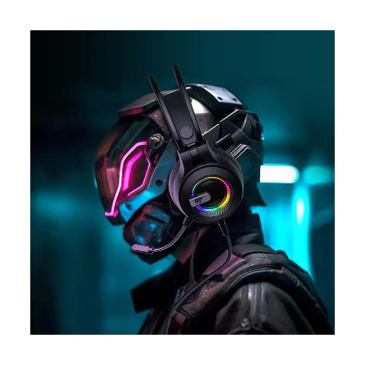 Picture of Havit Gamenote H2040d Wired Black RGB Gaming Headphone
