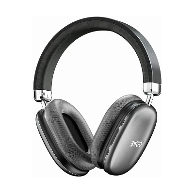 Picture of BWOO BO-BW585 Over Ear Bluetooth Grey Noise Cancelling Gaming Headphone