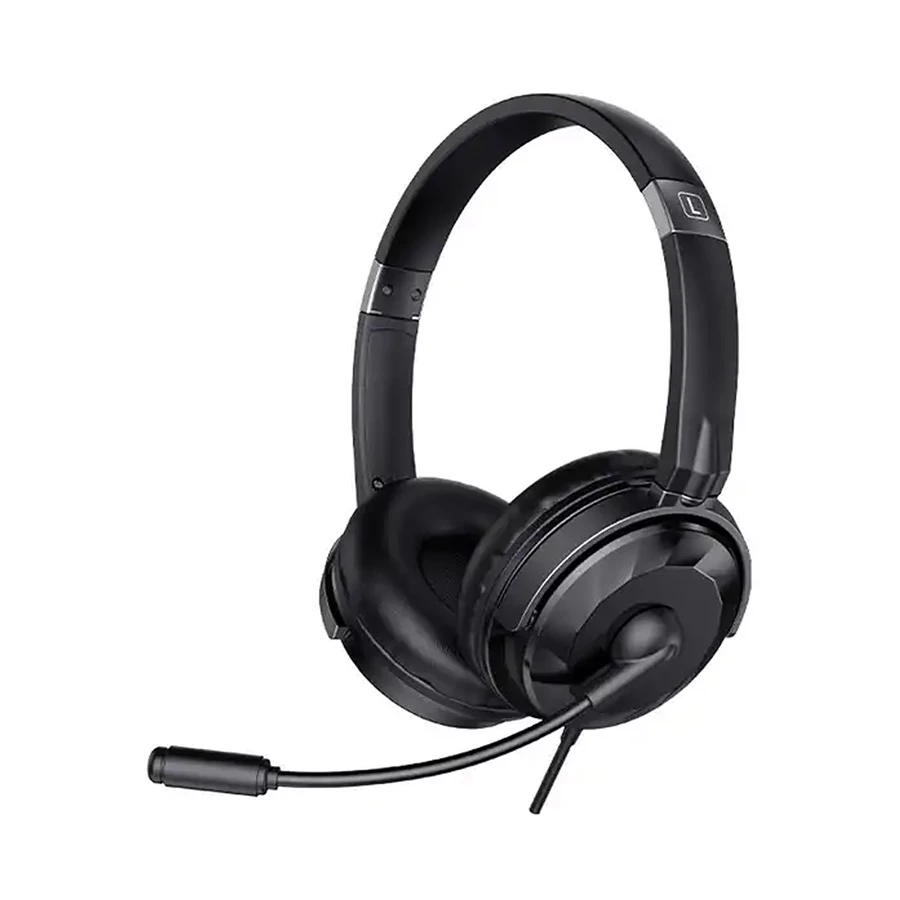 Picture of Havit H217D Wired Black Stereo Headphone with Microphone