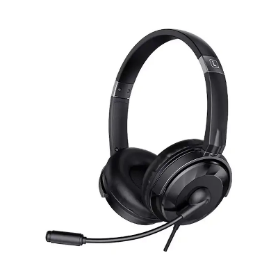 Picture of Havit H217D Wired Black Stereo Headphone with Microphone