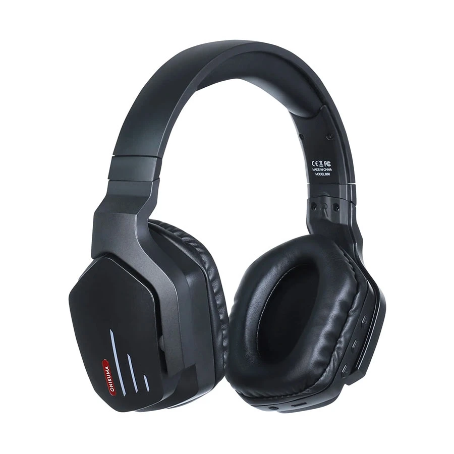 Picture of ONIKUMA B60 Bluetooth LED Black Gaming Headphone