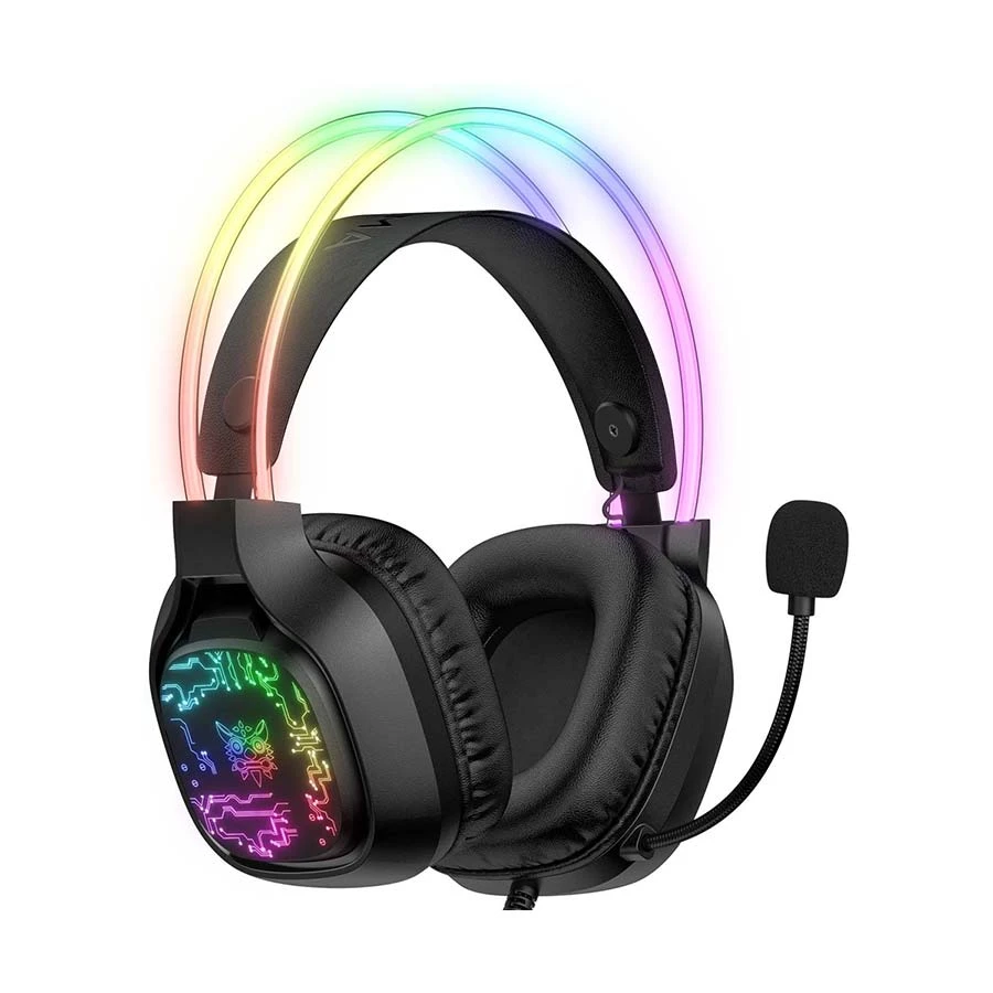 Picture of ONIKUMA X22 RGB Wired Black Gaming Headphone