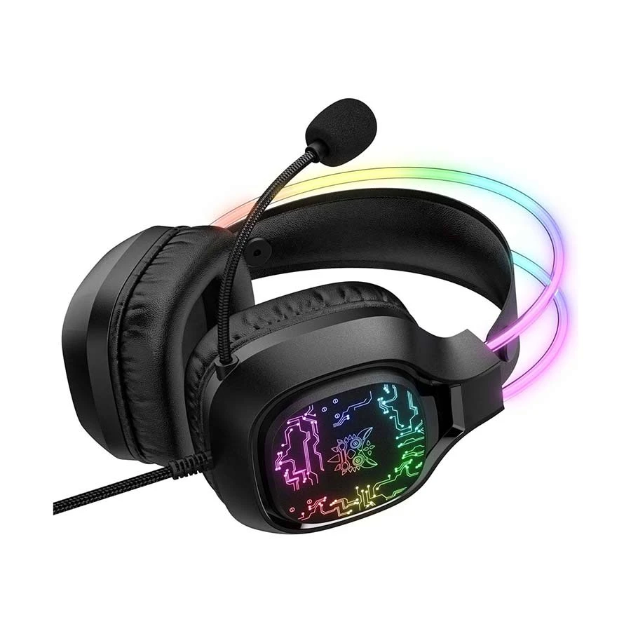 Picture of ONIKUMA X22 RGB Wired Black Gaming Headphone