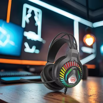 Picture of Havit H754d Wired Black Gaming Headphone