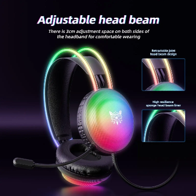 Picture of ONIKUMA X29 RGB Wired Black Professional Gaming Headphone
