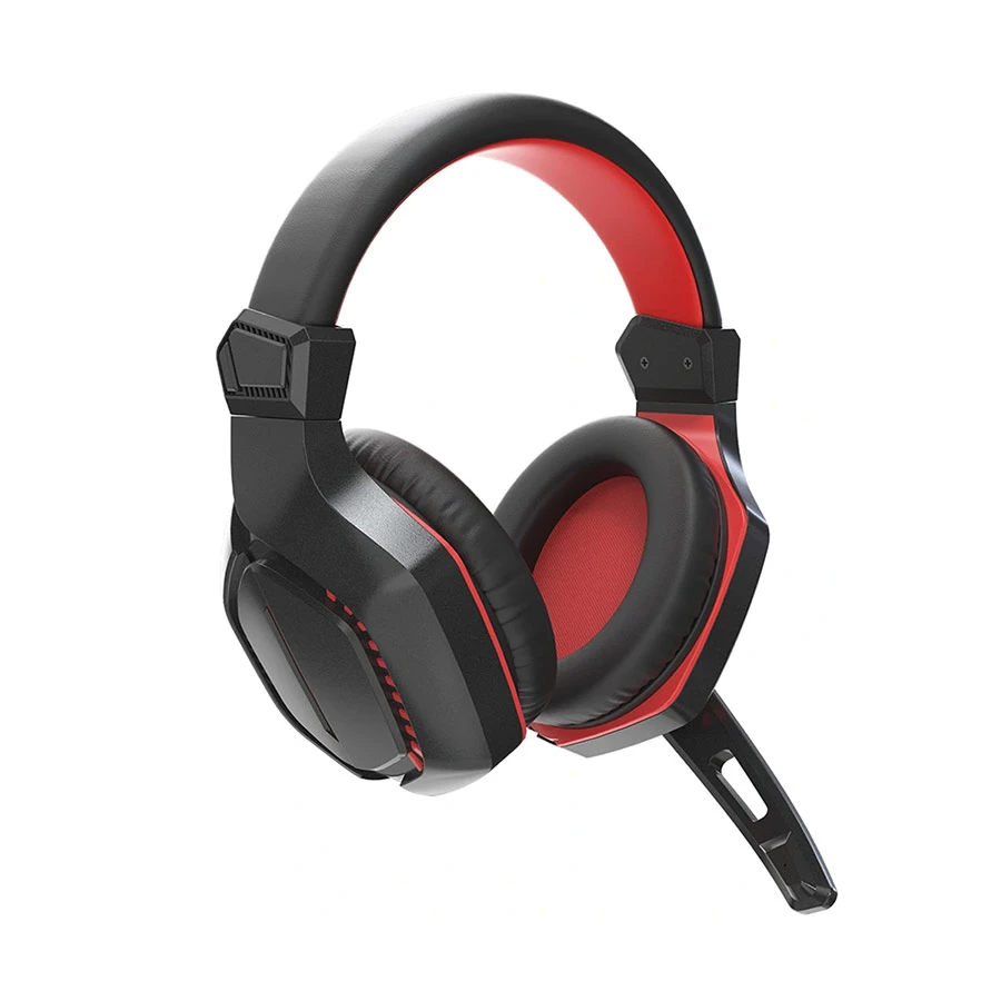 Picture of WiWU Thunder Black & Red Wired Over-Ear Gaming Headphone