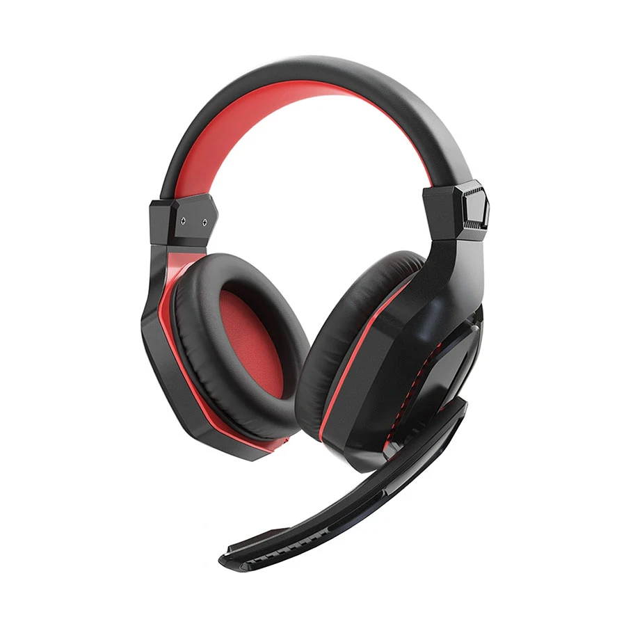 Picture of WiWU Thunder Black & Red Wired Over-Ear Gaming Headphone