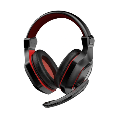 Picture of WiWU Thunder Black & Red Wired Over-Ear Gaming Headphone