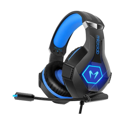 Picture of Microlab G7 Wired Black & Blue Gaming Headphone