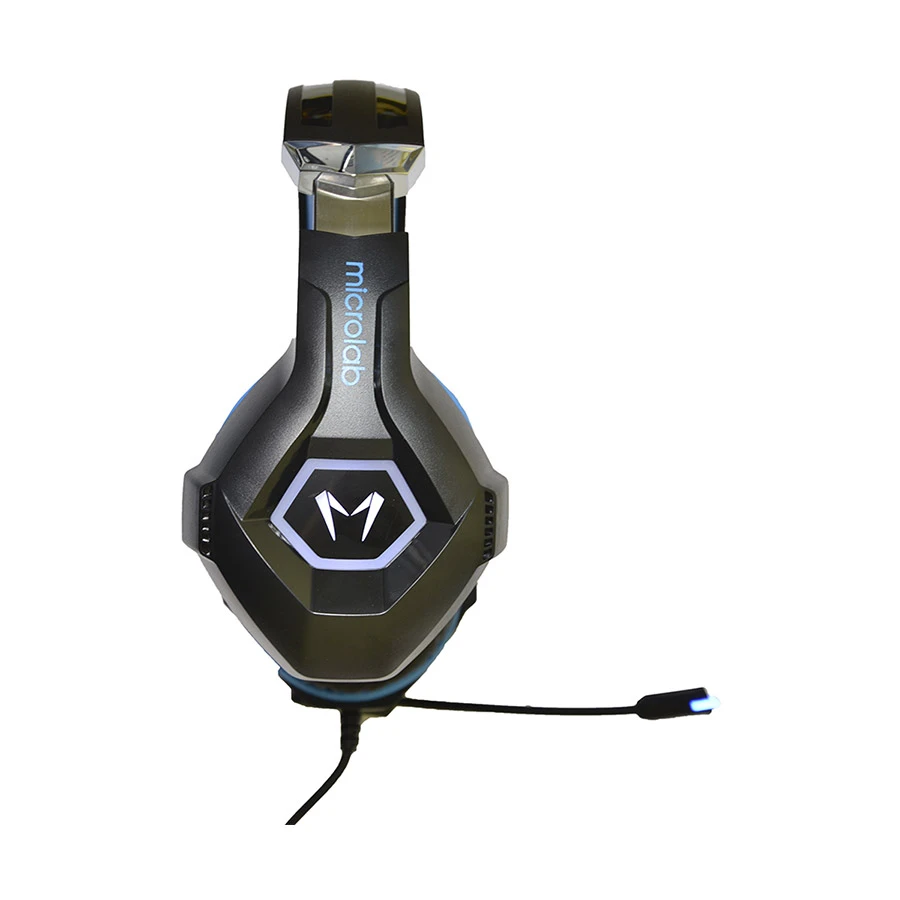 Picture of Microlab G7 Wired Black & Blue Gaming Headphone