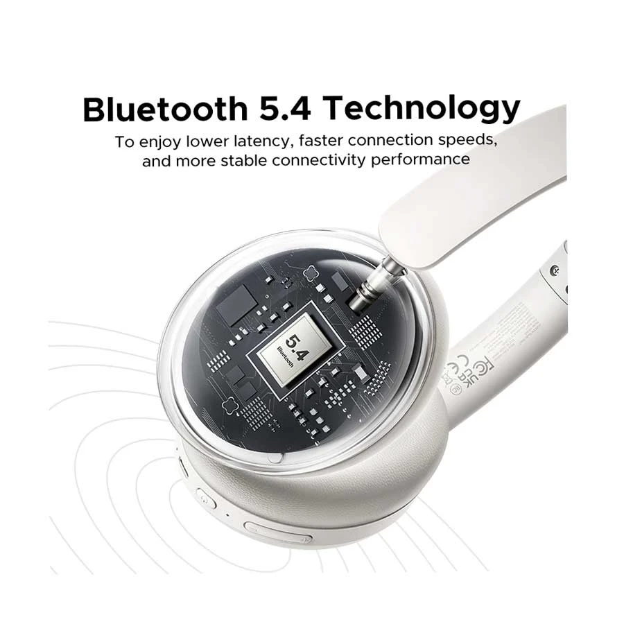 Picture of Ugreen Studio Max2 HP205 Light Gray Bluetooth Headphone