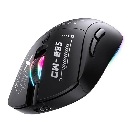 Picture of Onikuma CW935 RGB Tri Mode Wireless Black Gaming Mouse
