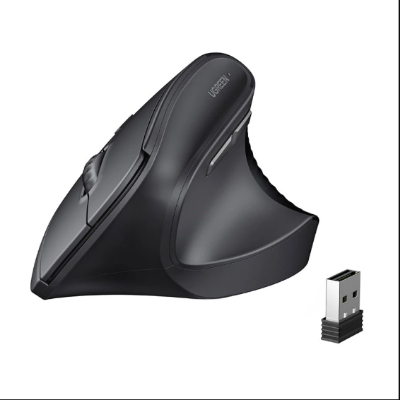 Picture of UGREEN M571 (55916) Wireless Black Silent Vertical Mouse