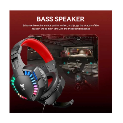Picture of T-WOLF H120 Wired Black Gaming Headphone
