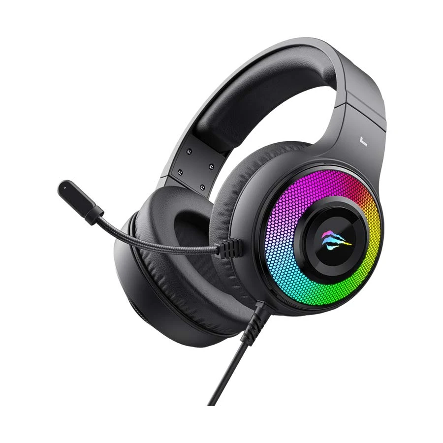 Picture of Havit Gamenote H2042d RGB Wired Black Gaming Headphone