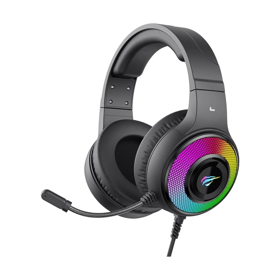 Picture of Havit Gamenote H2042d RGB Wired Black Gaming Headphone