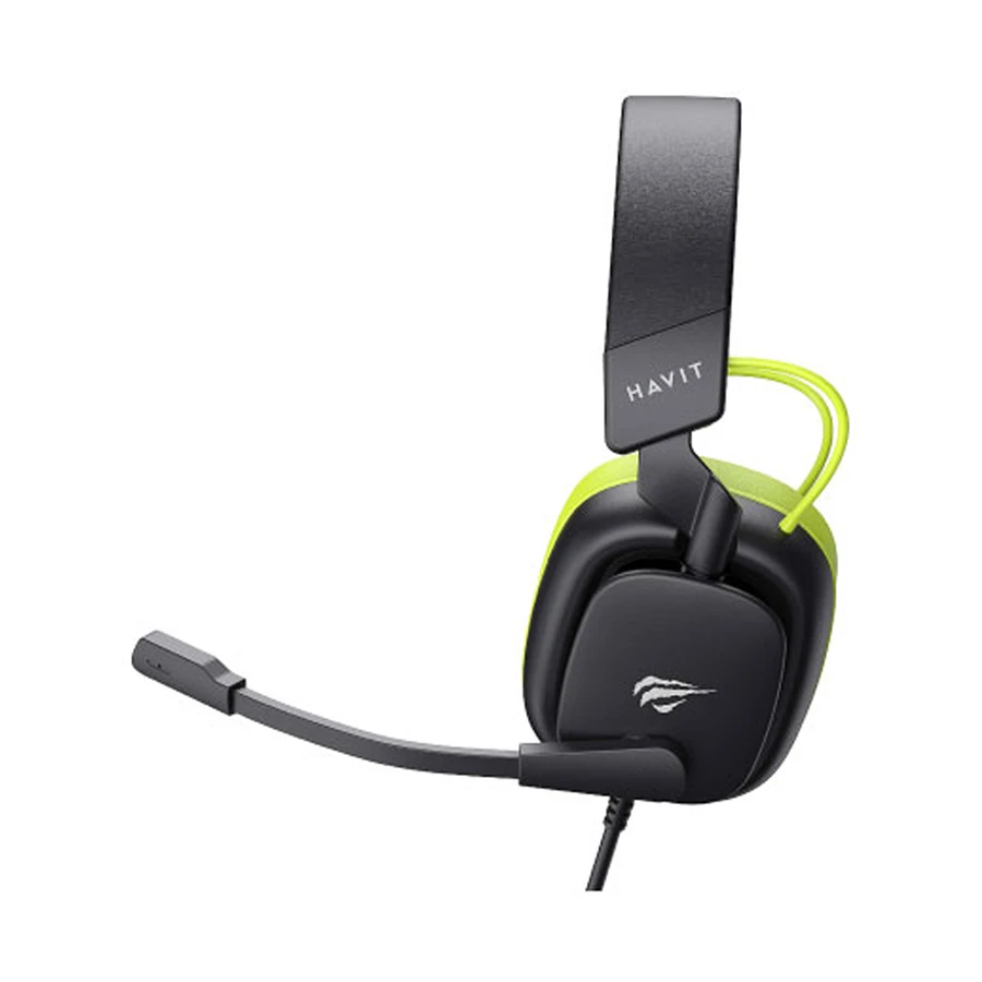 Picture of Havit Gamenote H2048U USB 7.1 Black & Green Gaming Headphone
