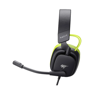 Picture of Havit Gamenote H2048U USB 7.1 Black & Green Gaming Headphone