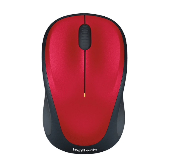 Picture of Logitech M235 Red Wireless Mouse