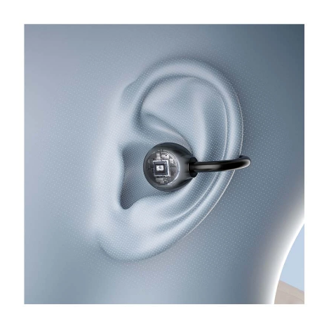 Picture of BWOO BO-BW39 Open-Ear Clip-On Black TWS Bluetooth Earbuds