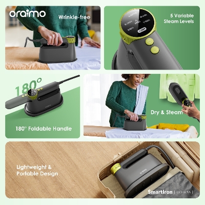 Picture of oraimo SmartIron 1740W Portable Electric Iron