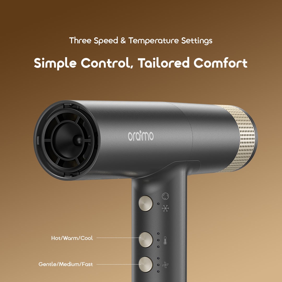 Picture of oraimo Swift Dry High-Speed Motor Hair Dryer