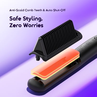 Picture of oraimo SleekWave Hair Straightener Brush