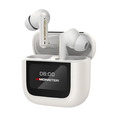 Picture of Monster TH300 White TWS Bluetooth Earbuds