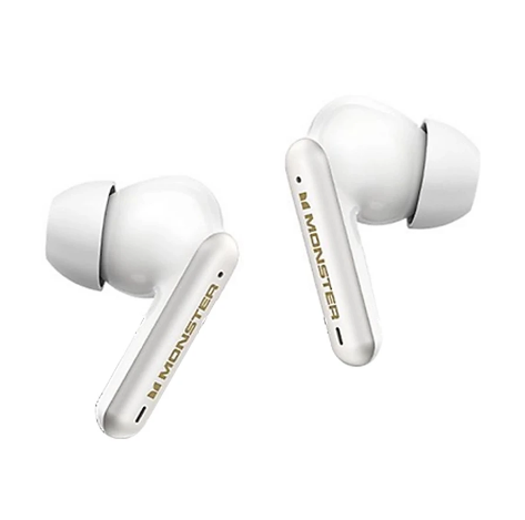 Picture of Monster TH300 White TWS Bluetooth Earbuds